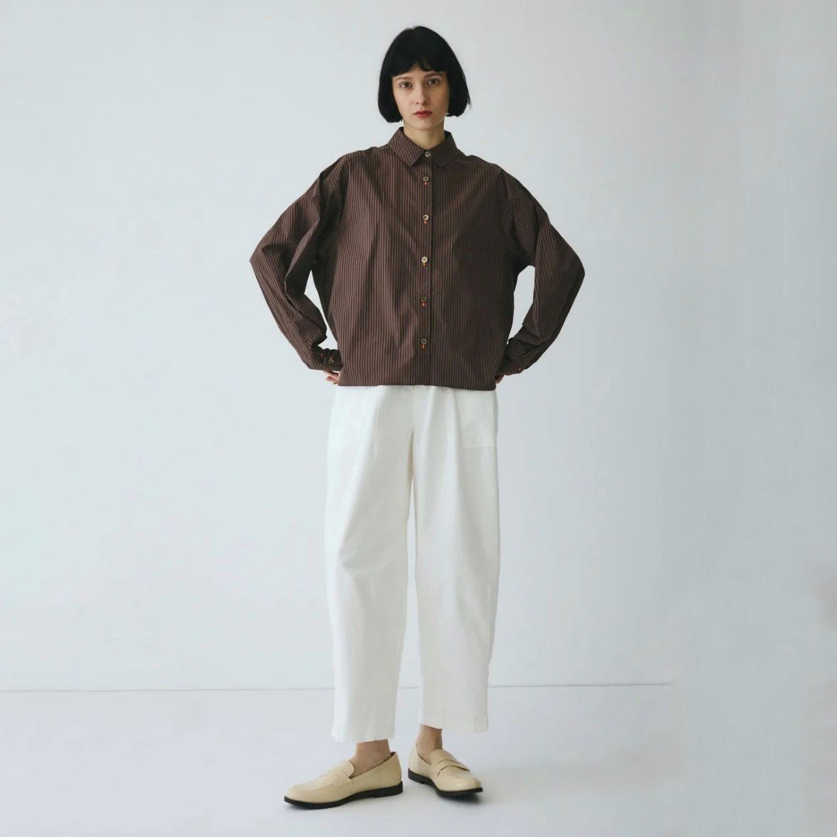 【残り一点】Embroidery Over Shirt