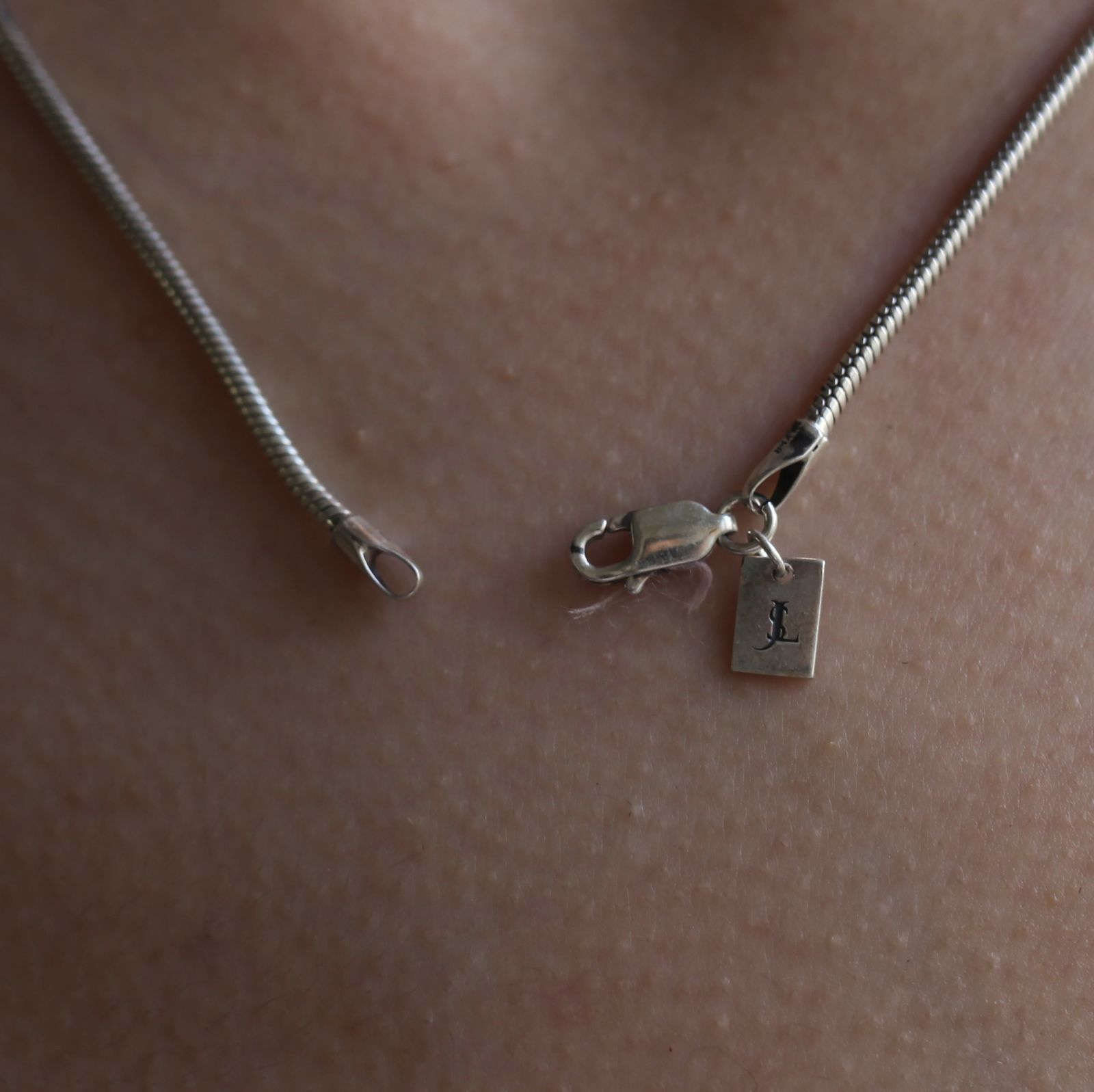 Mix Chain Necklace / Silver