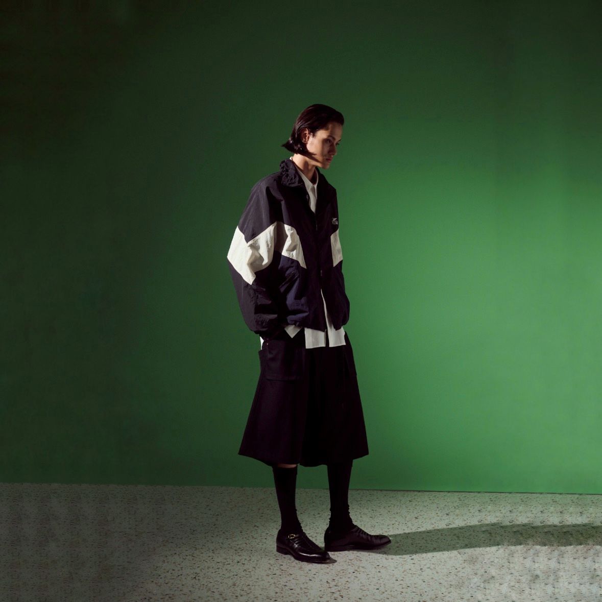 【残り一点】Zip Stand Collar Blouson