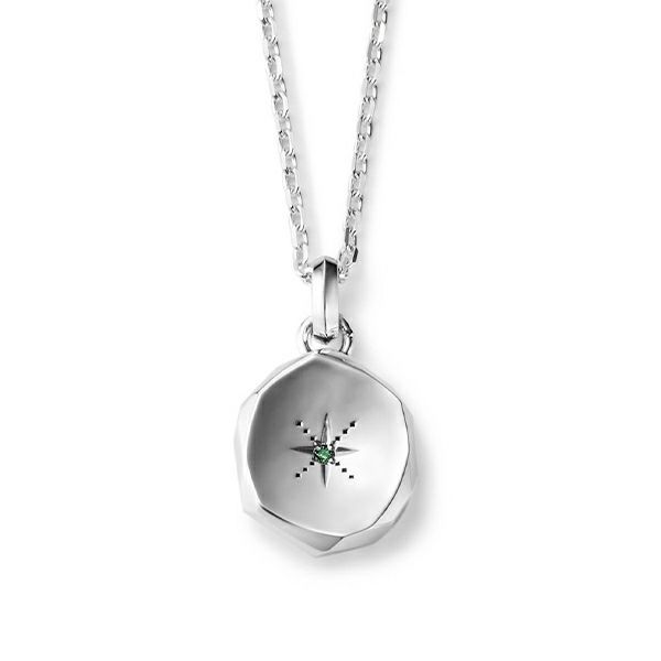 【お取り寄せ注文可能】Amulet Pendant_L(EMERALD)