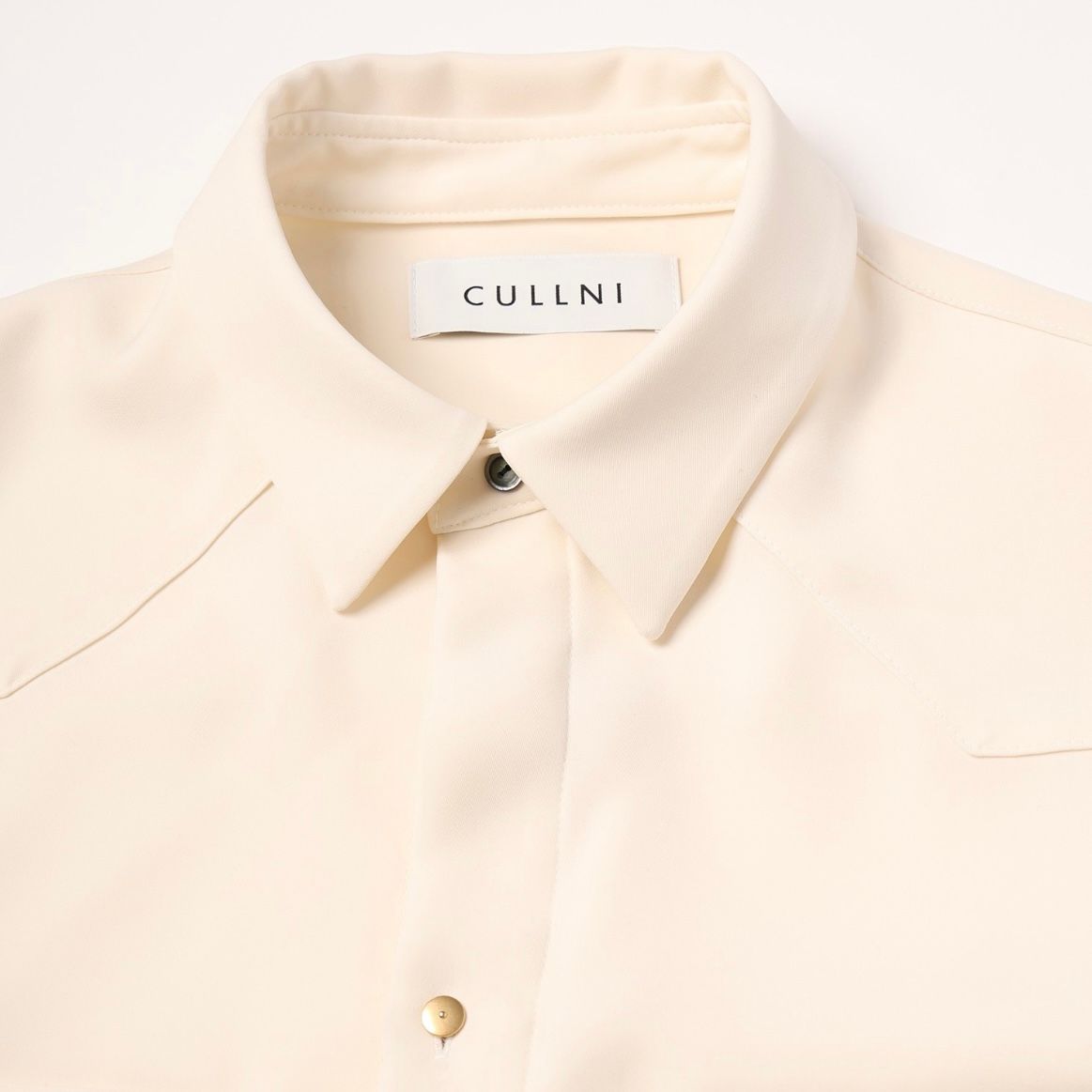 CULLNI - 【残り一点】Dry Double Satin Pocket Shirt | ACRMTSM