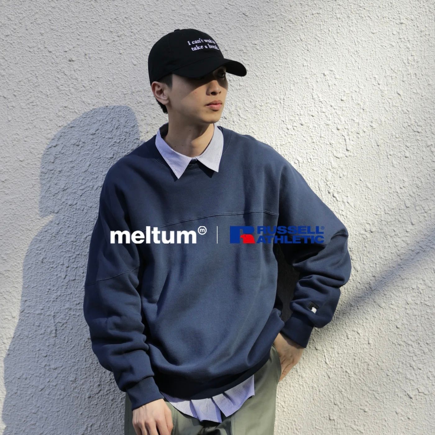 【残り一点】Cap Shoulder Sweat Shirt