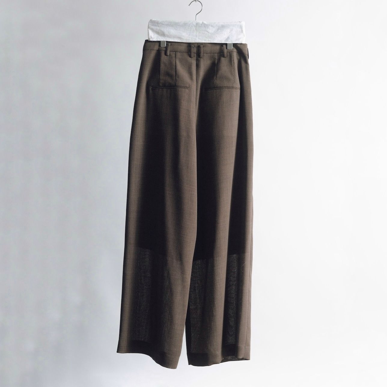 【残り一点】Wool Serge Hi-Waist Trousers