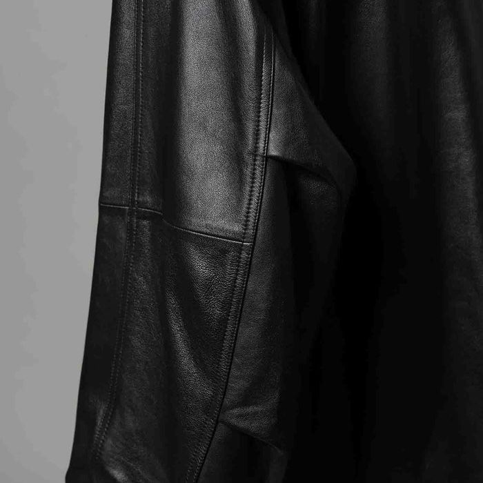 【残り一点】Sheep Leather Front Button Single Blouson