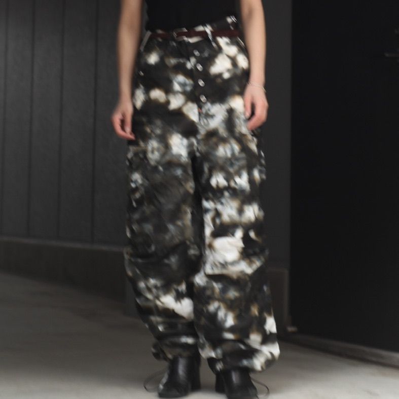 SUGARHILL 23SS FLOWER CAMO CARGO PANTS smcint.com