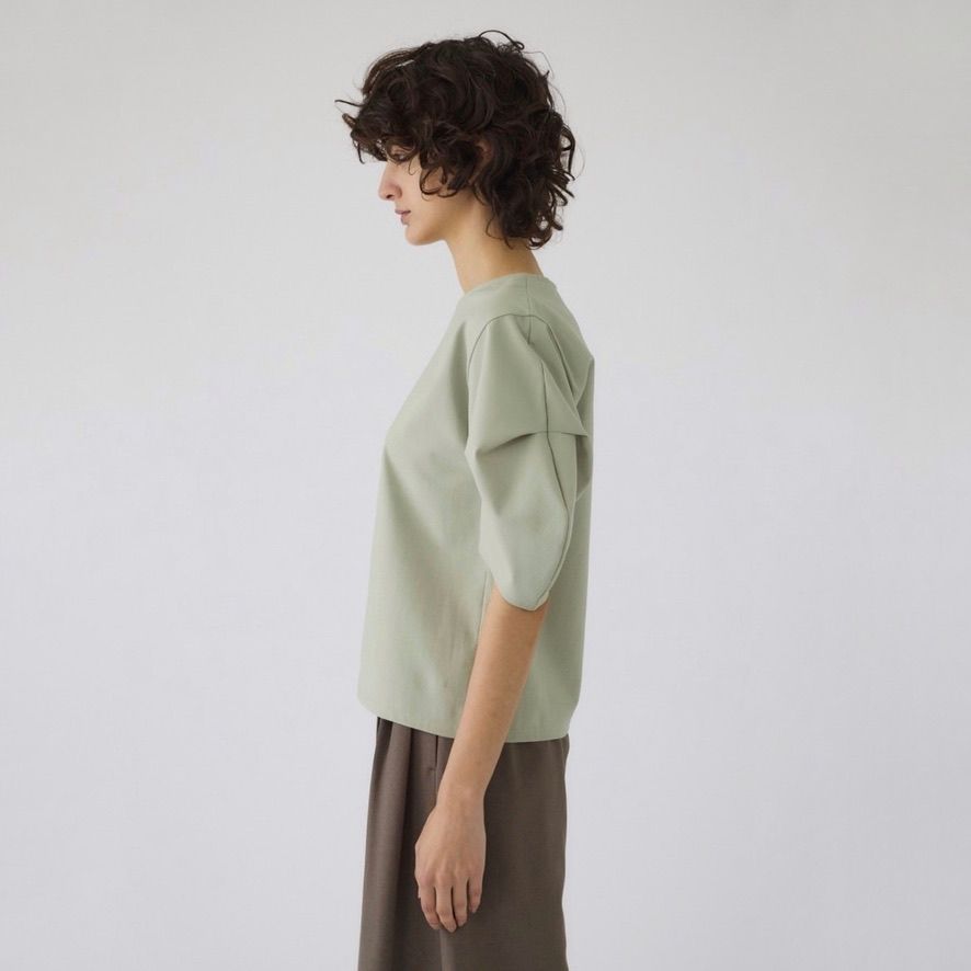 【残り一点】Tuck Sleeve Design Cut Tops