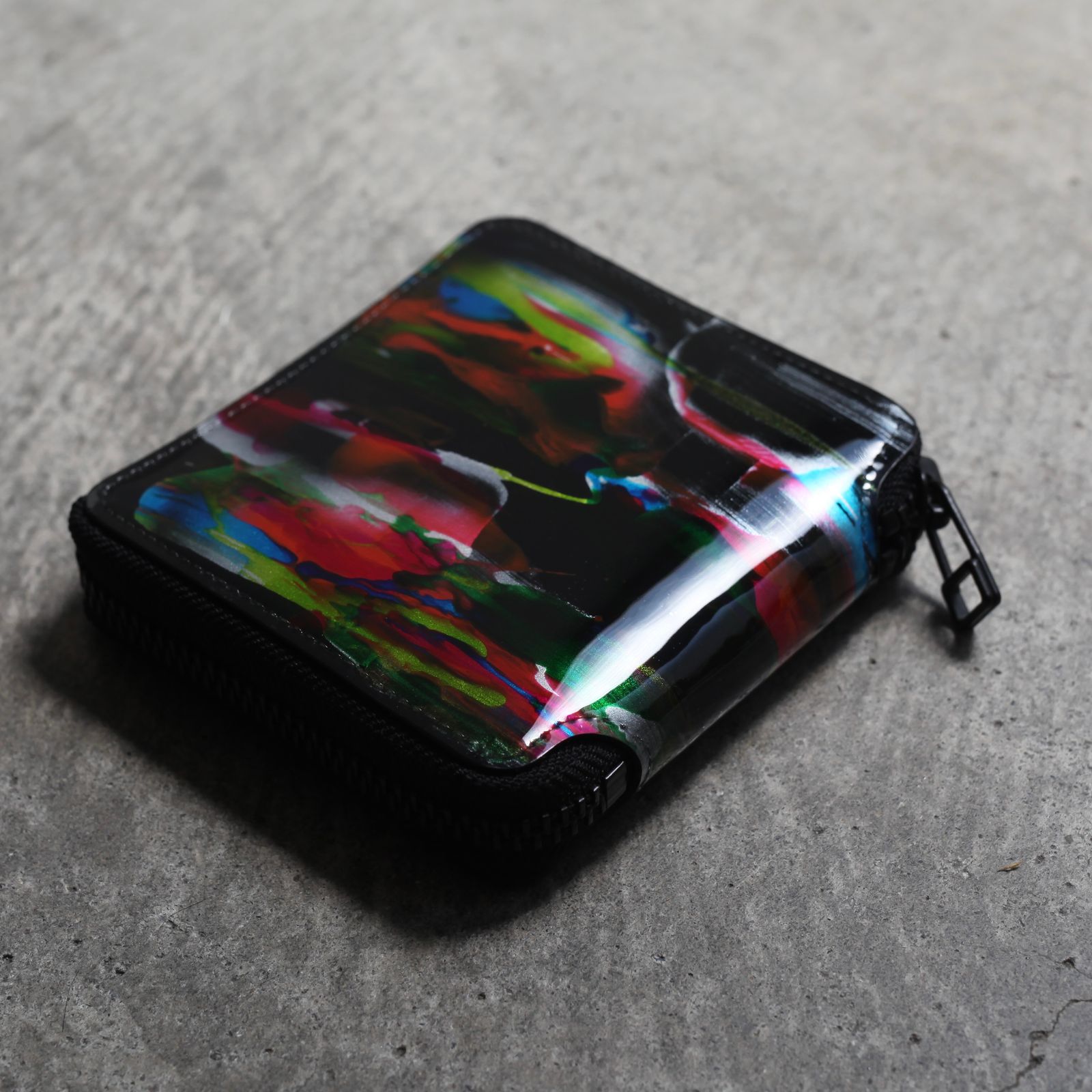 【新品未使用品】macromauro マクロマウロ ペイントショートウォレット macromauro - 【残り一点】Paint Wallet | ACRMTSM ONLINE STORE