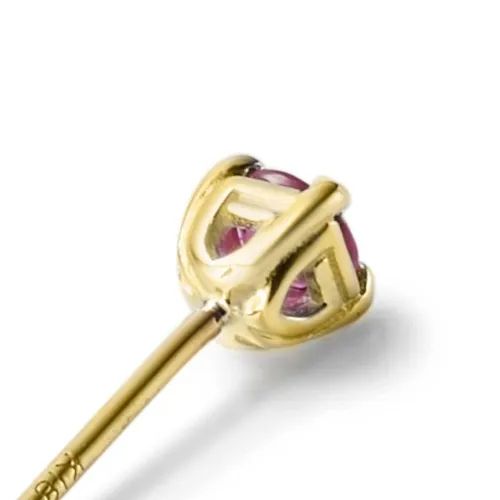 【お取り寄せ注文可能】G-Crown Pierce(K10 YELLOW GOLD×RED)