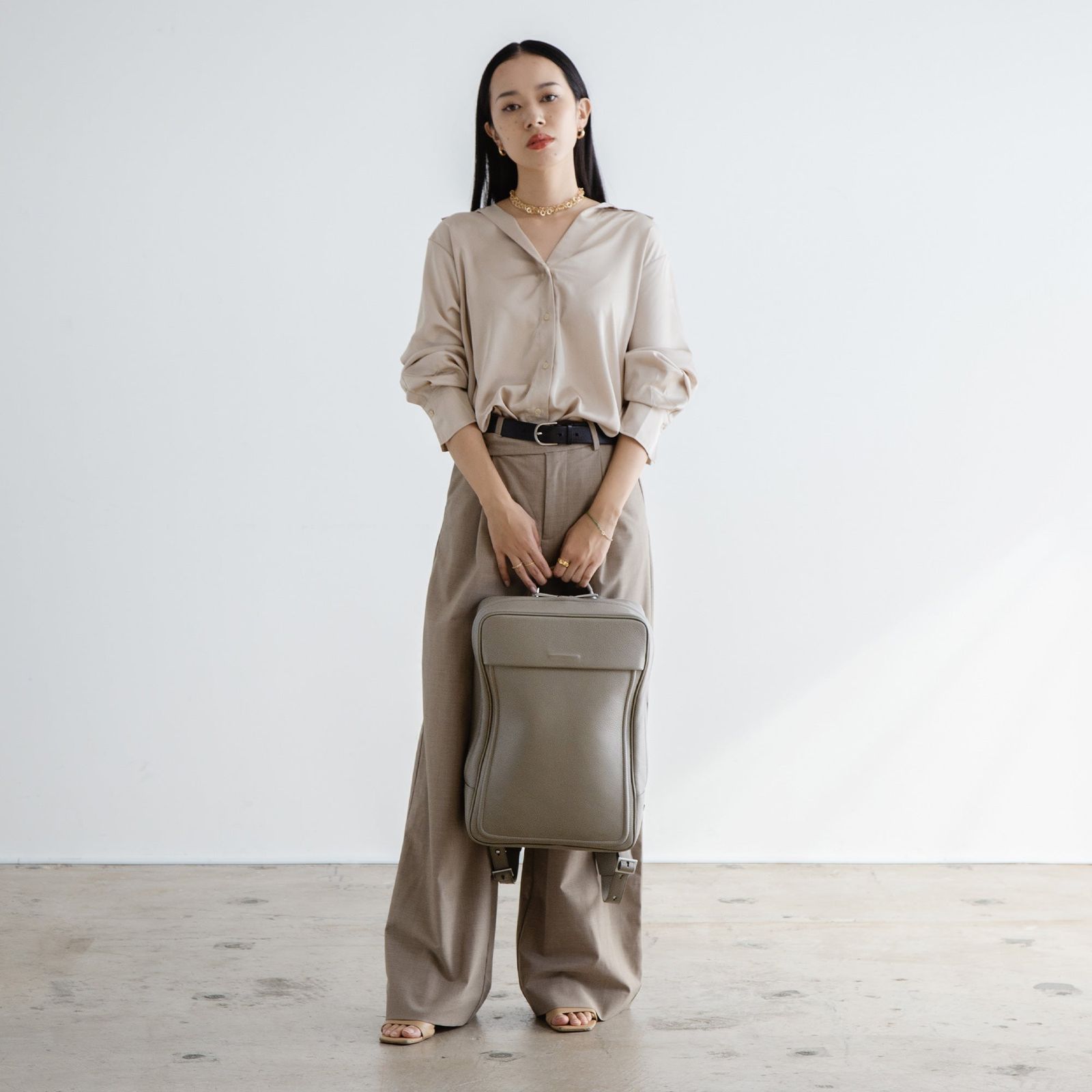 【残り一点】ソフトバックパック_Extra Small(TAUPE)
