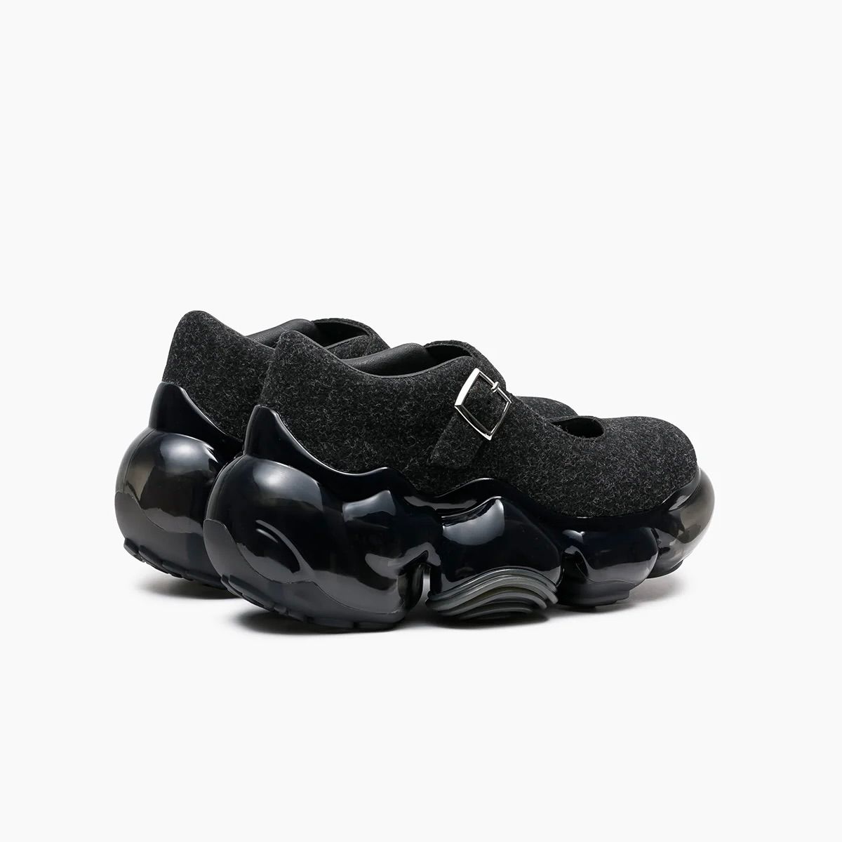 【残り一点】Moopie Felt Pebble(BLACK×BLACK)