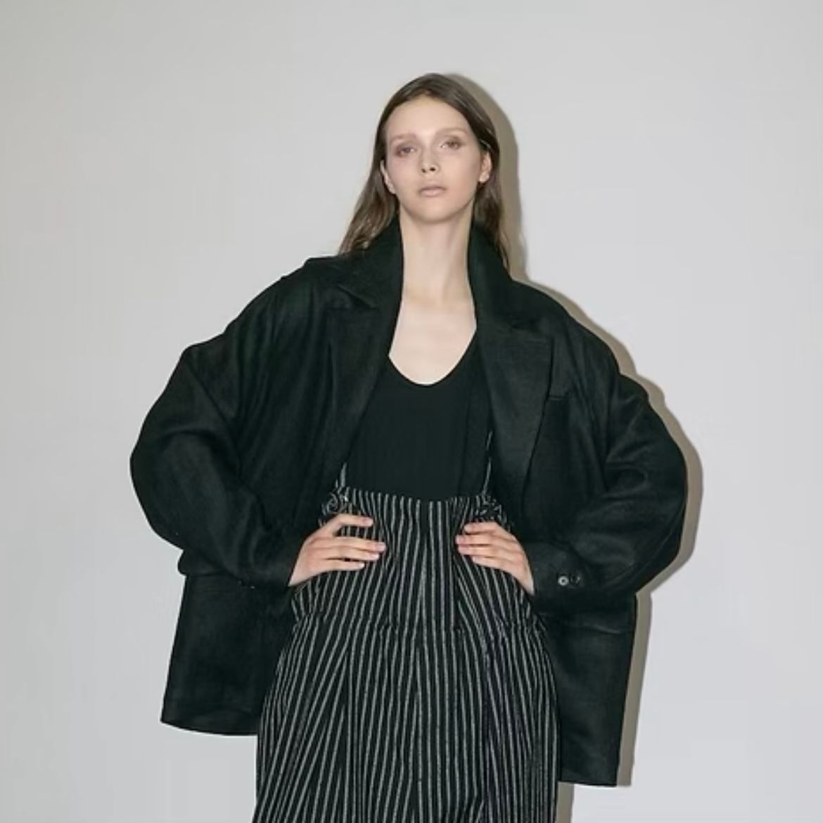 【残り一点】セミウェットリネンシングルジャケット