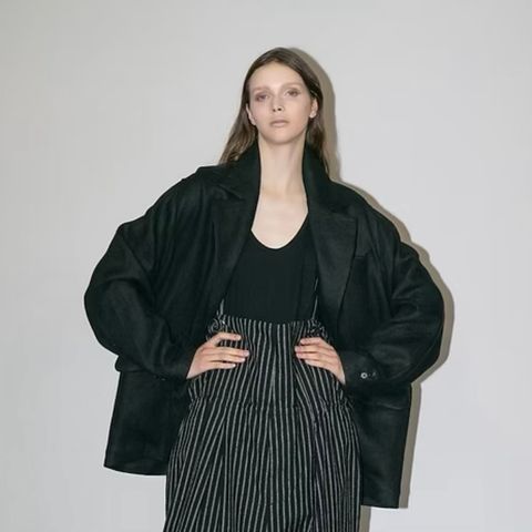 【残り一点】セミウェットリネンシングルジャケット