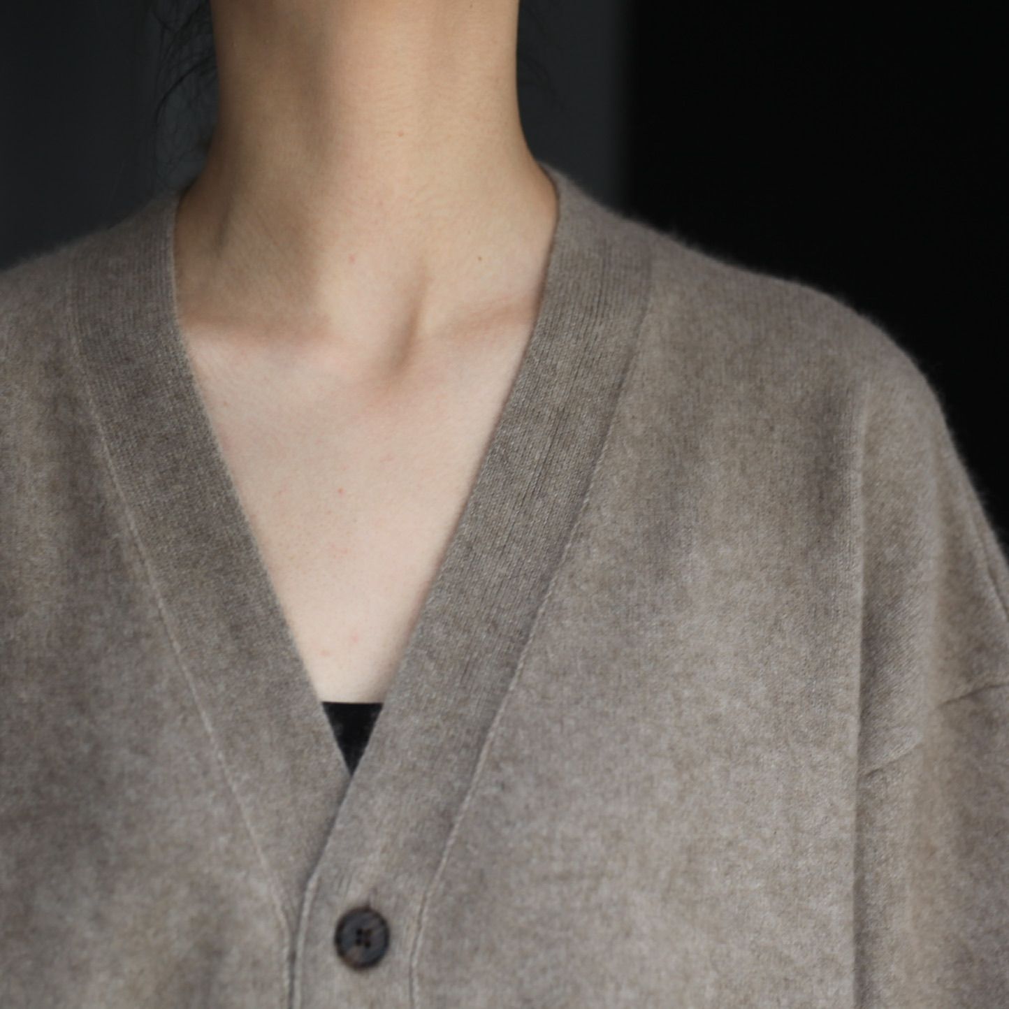 日本限定モデル 【kaon様専用】stein MELANGE KNIT コート CASHMERE