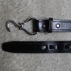 【残りわずか】Hoof Pick Belt(BLACK×NICKEL)