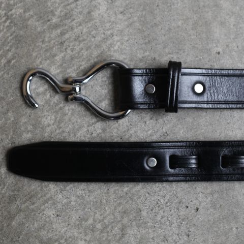 【残りわずか】Hoof Pick Belt(BLACK×NICKEL)