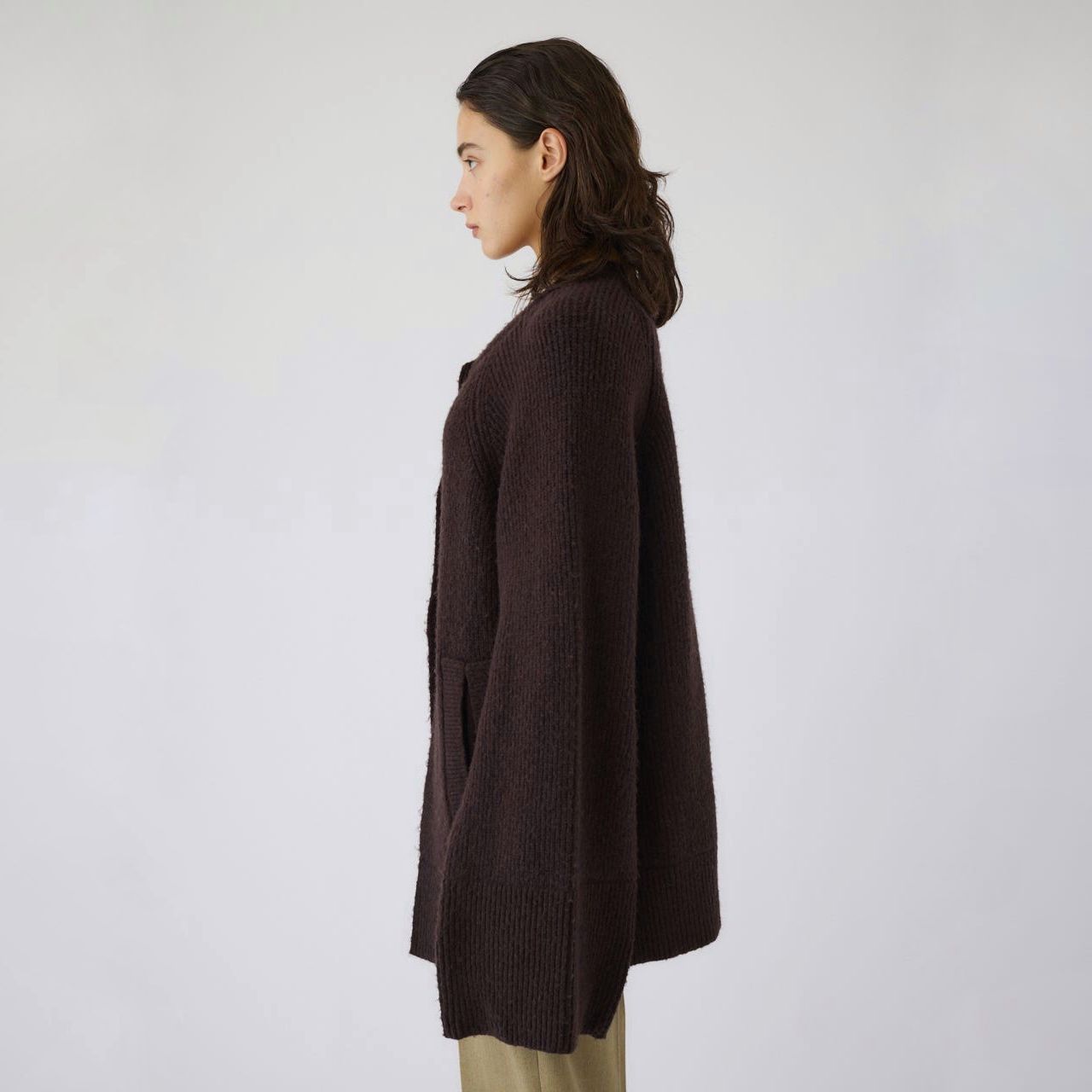 【残り一点】Poncho Like Raglan Knit C/D