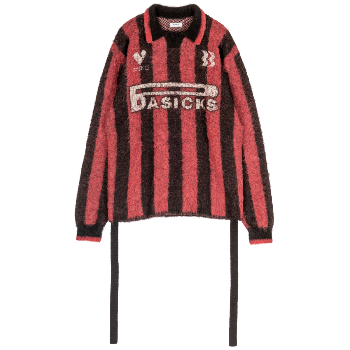 【残り一点】2way Football Stripe Knit