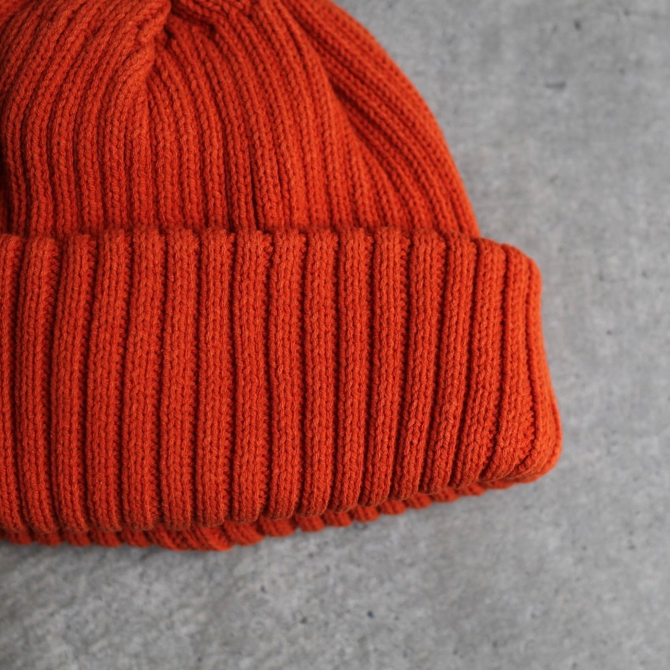 【残り一点】Knit Cap(ORANGE)