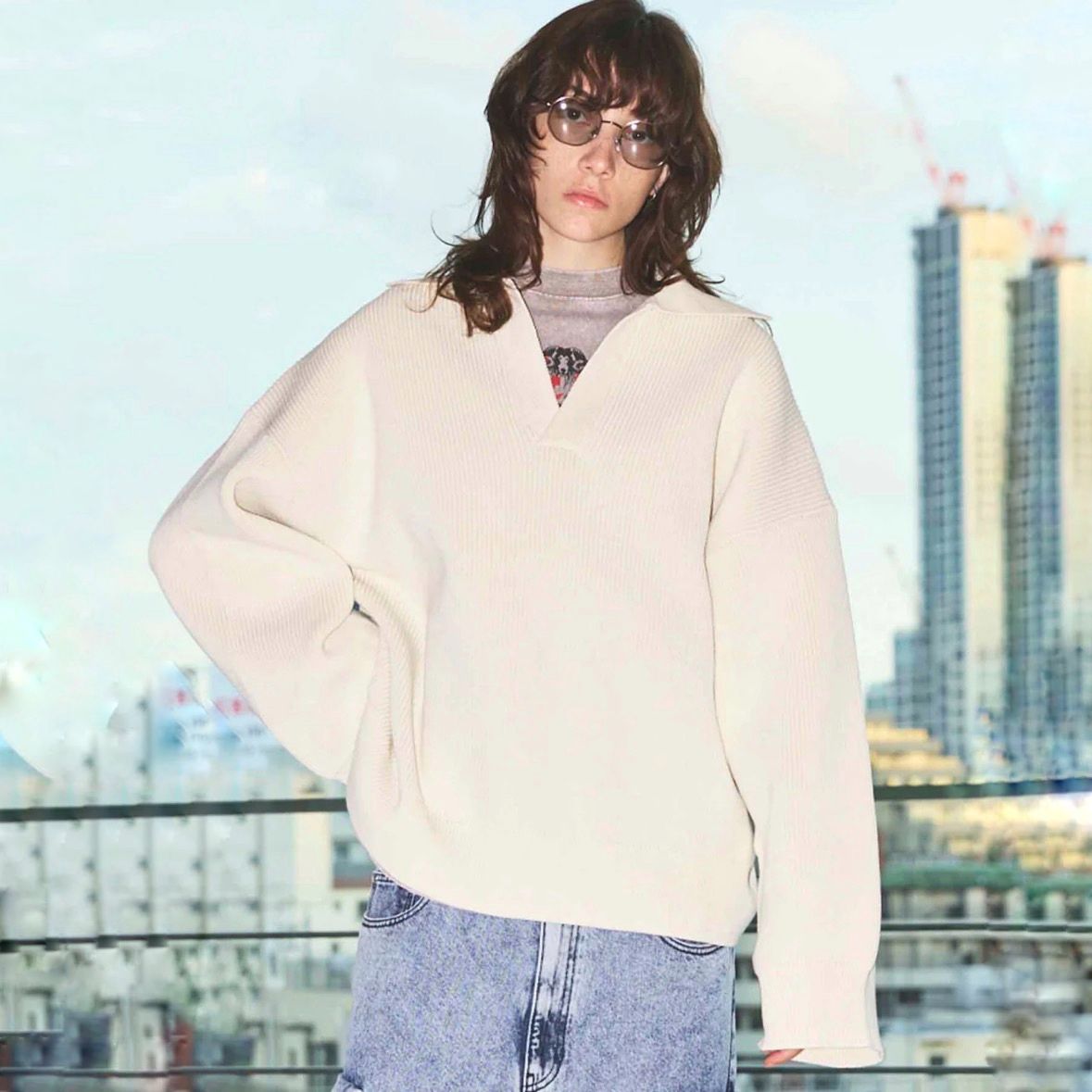 【残り一点】C/A Skipper Knit