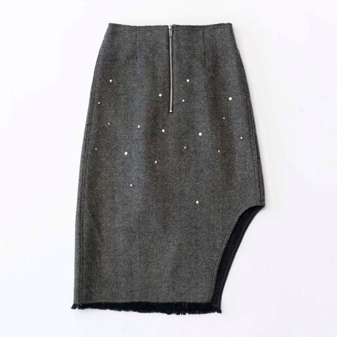 MAISON SPECIAL - 【残り一点】Studded Asymmetric Skirt | ACRMTSM