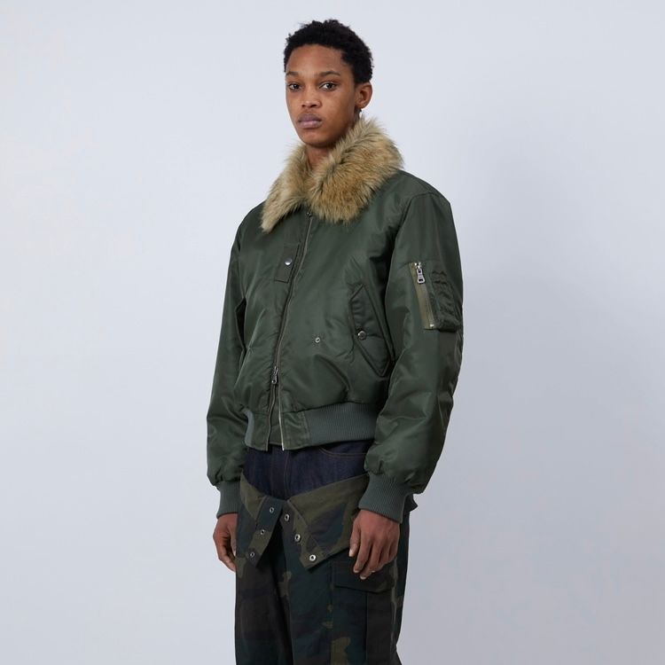 【残り一点】Fur Collar MA-1 Bomber