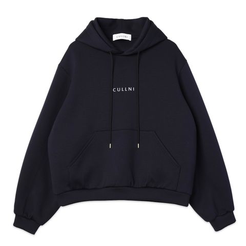 【残り一点】CULLNI Logo Embroidery Double Face Hoodie