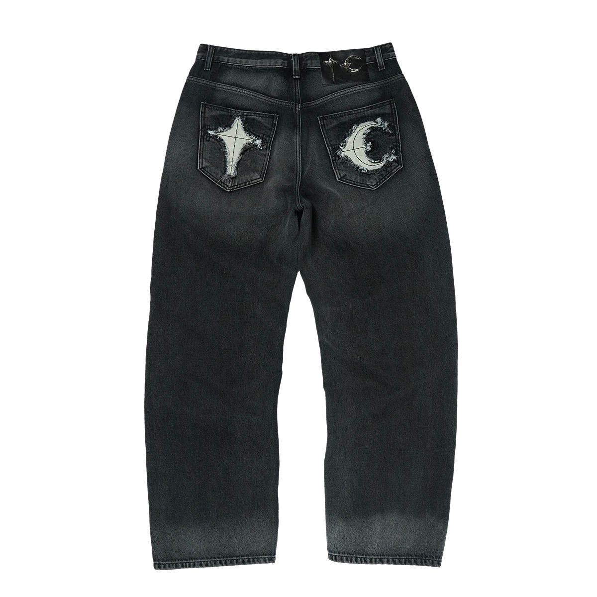【残り一点】TC Bone Leather Denim Pants