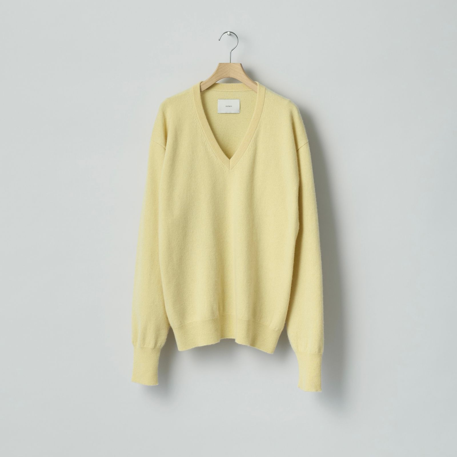 【残り一点】Pure Cashmere Knit V Neck LS
