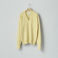 【残り一点】Pure Cashmere Knit V Neck LS