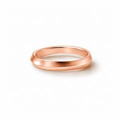【お取り寄せ注文可能】Wave Ring M(K18 PINK GOLD)