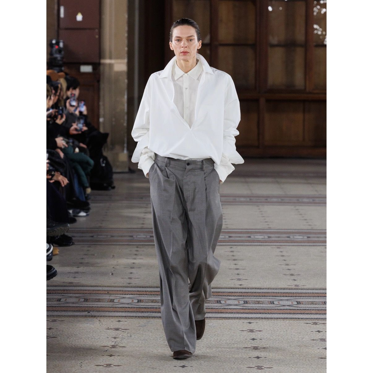 【残り一点】Cotton Silk Oversized LS Shirt