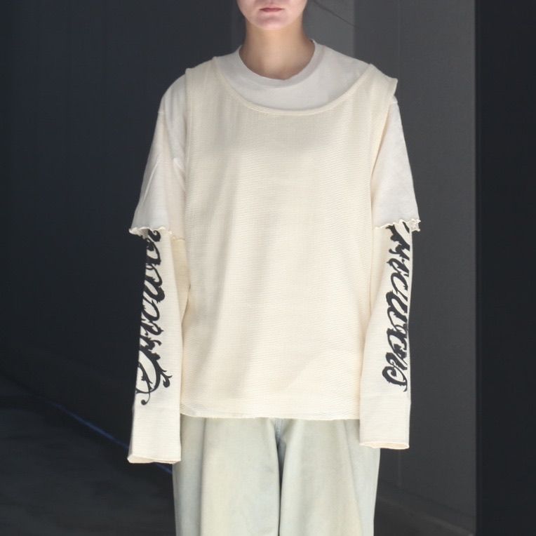 【残り一点】3 Layerd LS Tee