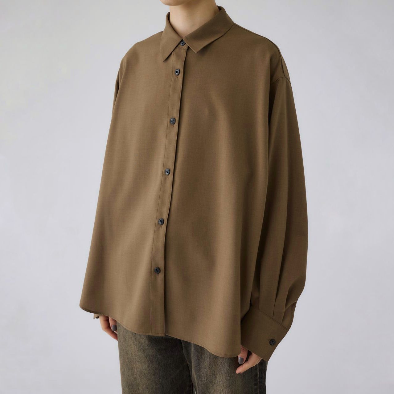 【残り一点】Round Cuff Blouse