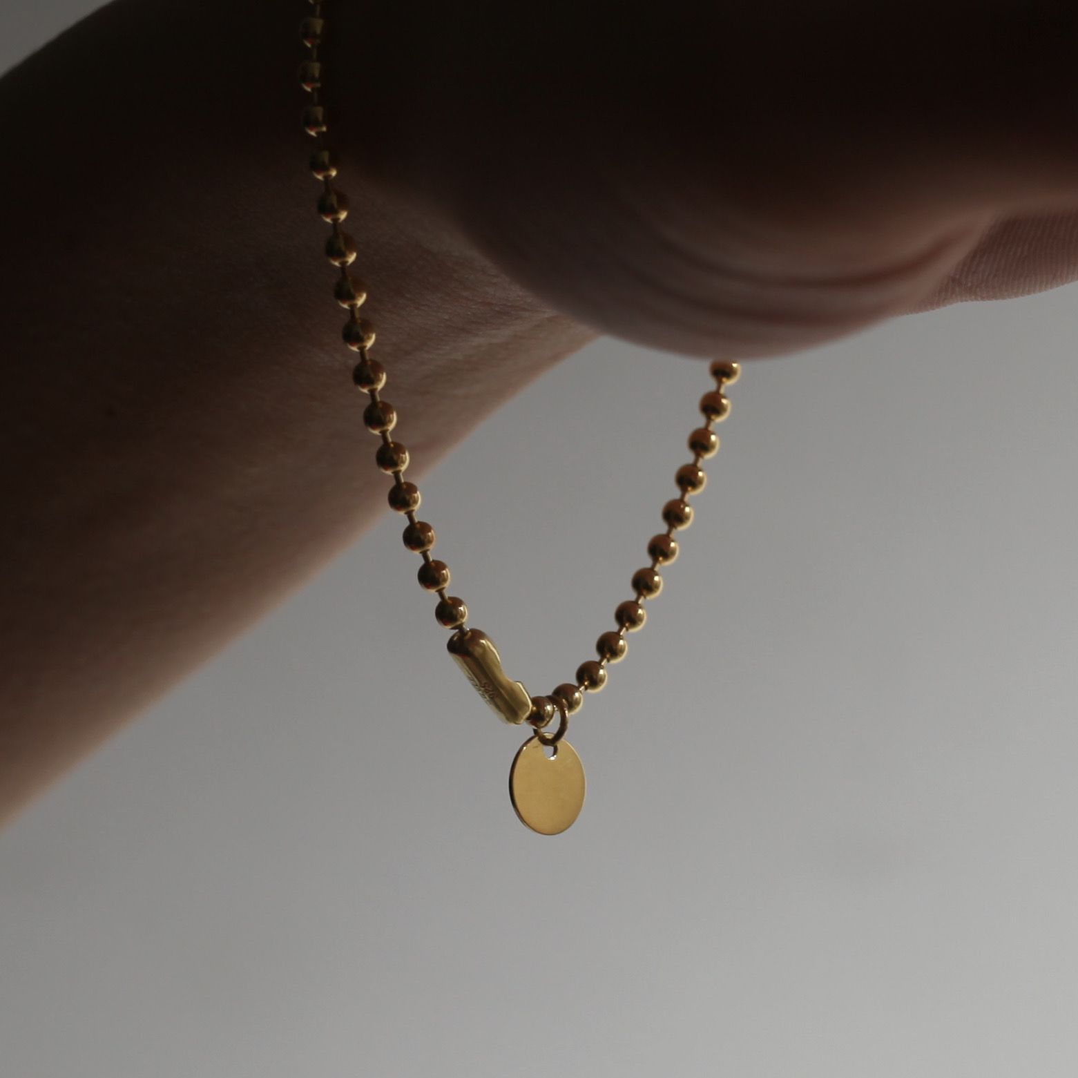 【お取り寄せ注文可能】Unisex Ball Chain Bracelet