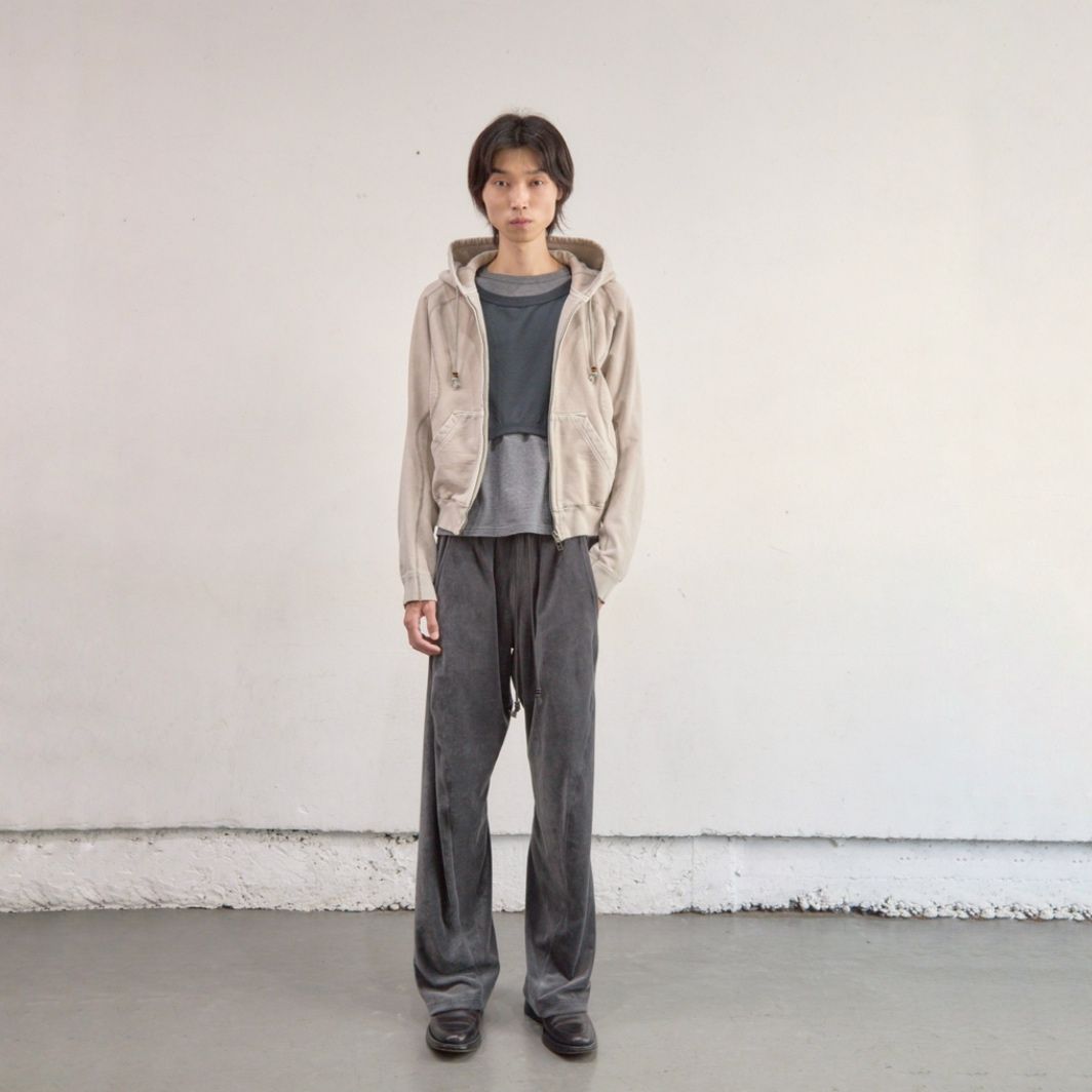 【残り一点】Paneled Zip Up Hoodie