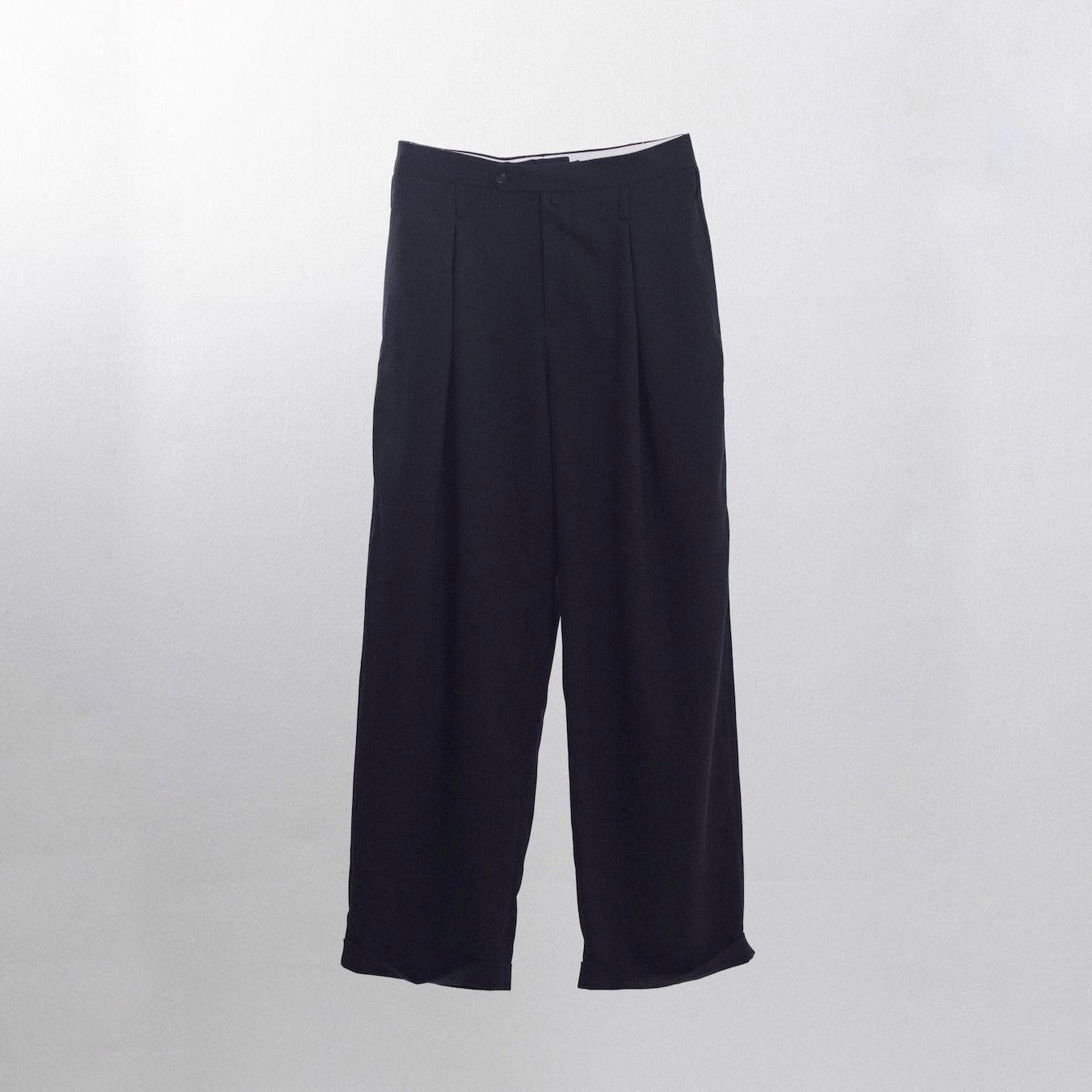 【残り一点】Double Inverted Tuck Trousers