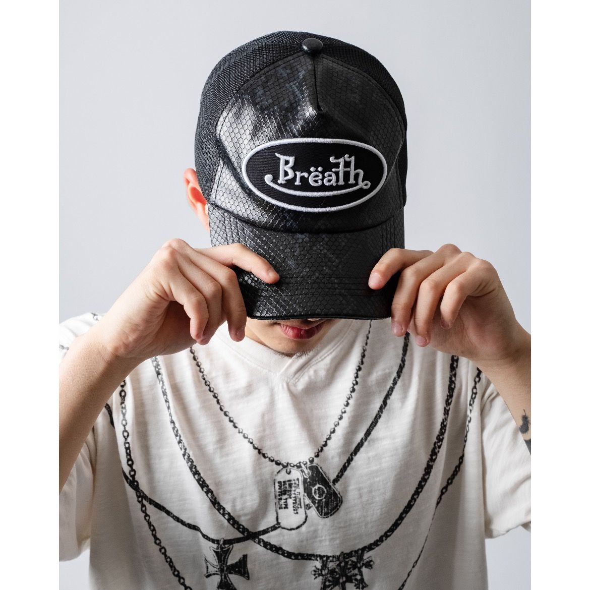 【残り一点】Grill & Tan & Bone Patch Cap