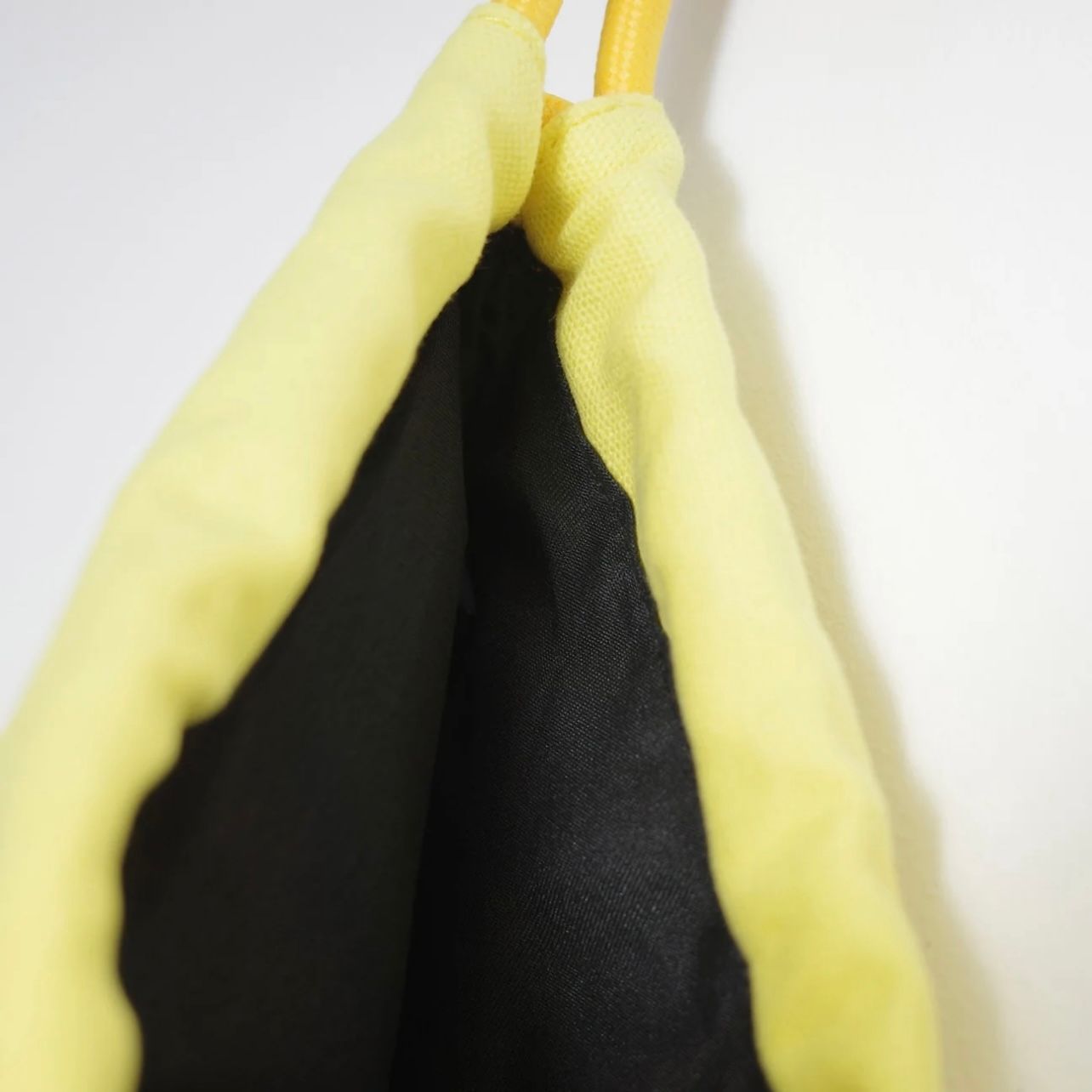 【残り一点】Big Drawstring Bag(YELLOW)