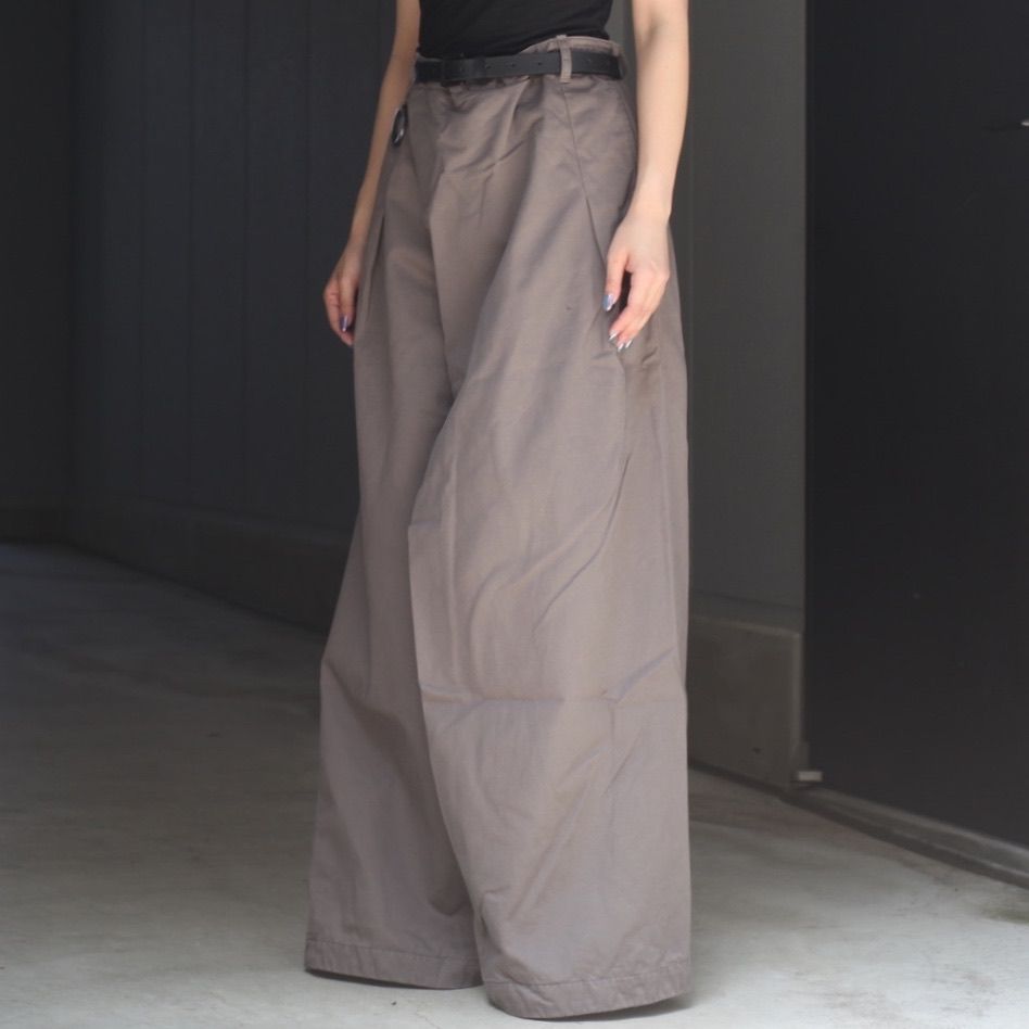 【残り一点】Wrapped Work Trousers With Night-Cut(AGED TWILL)