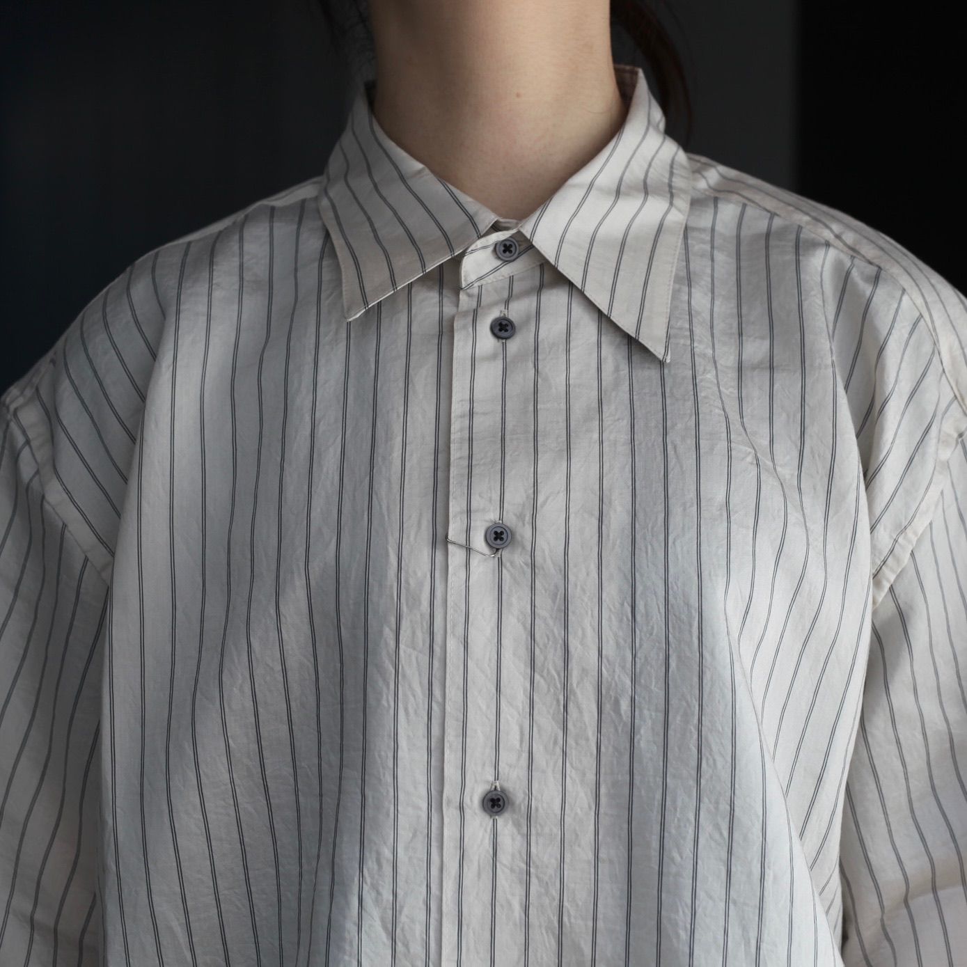 【残り一点】カルビアストライプS/Sシャツ