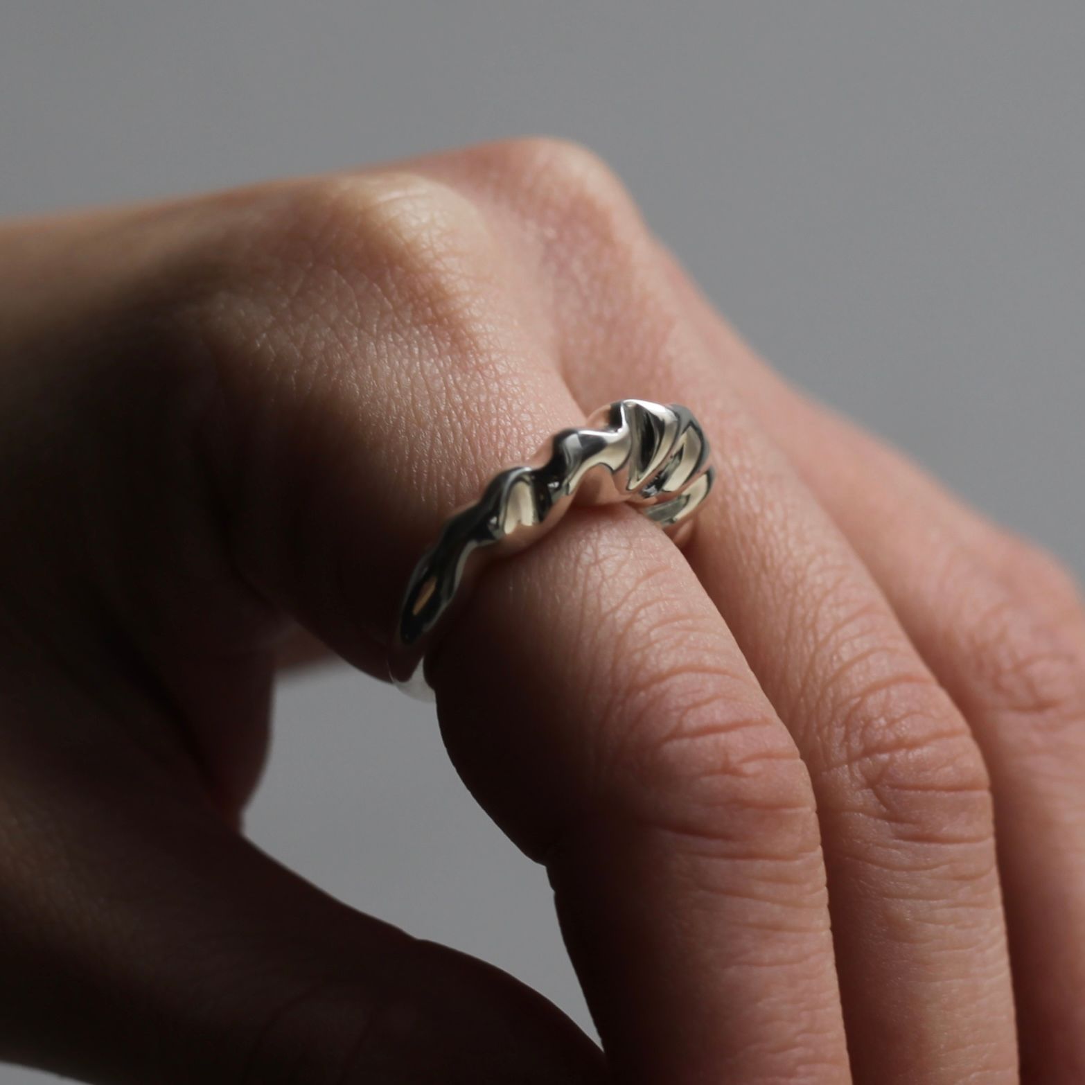 【残り一点】Chouchou Thin Ring(SILVER)