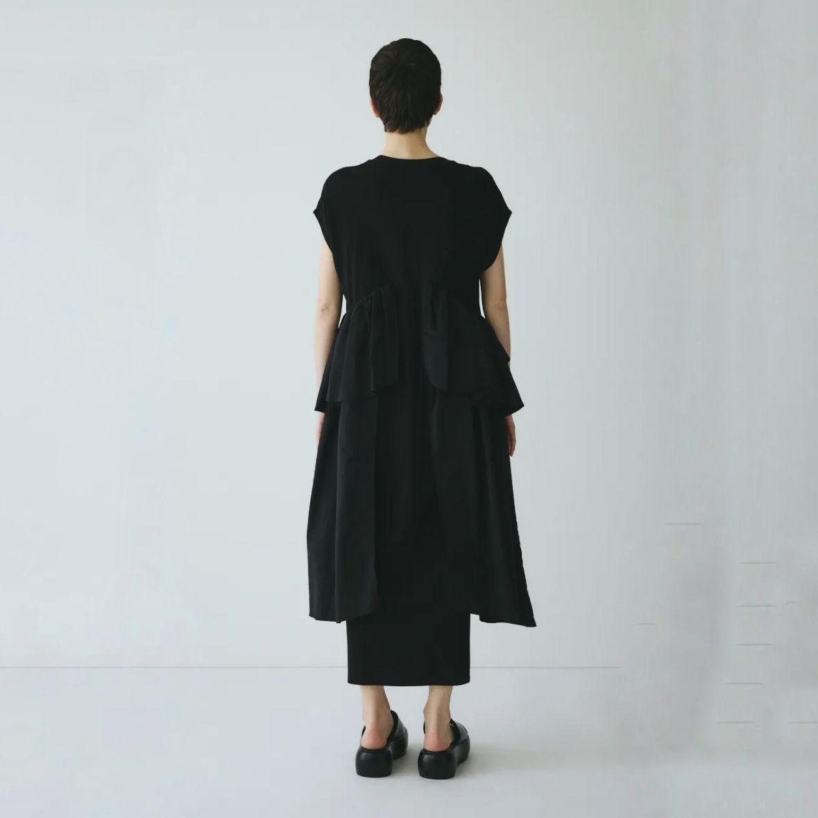 【残り一点】Side Frill Pante Dress