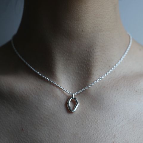 【残り一点】Crockery Ring Pendant_S