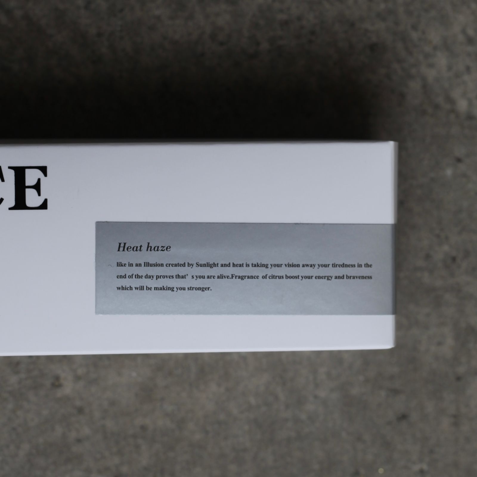 【残りわずか】Air & Fabric(HEAT HAZE CITRUS_120ml)
