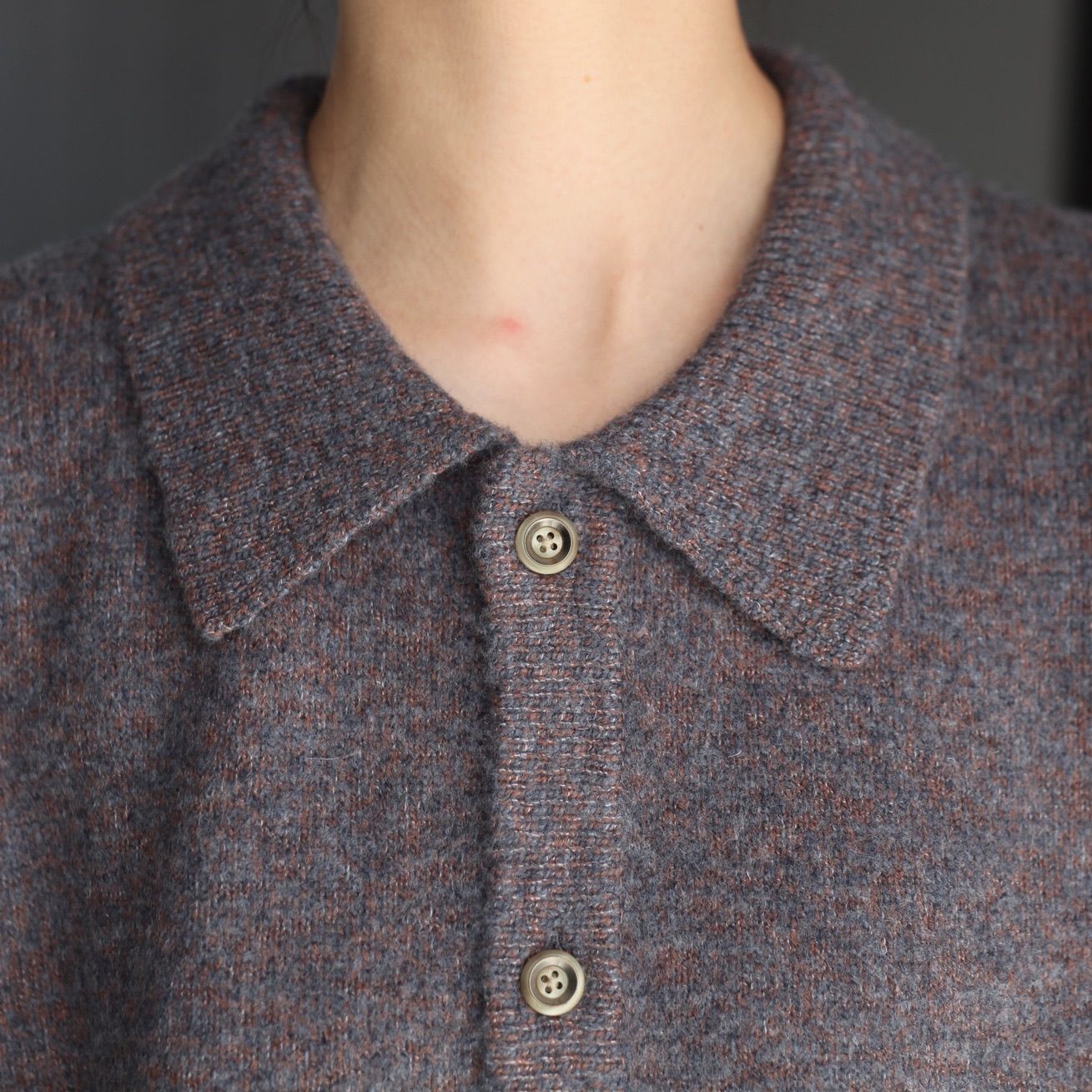 【残り一点】M-G Polo Cardigan
