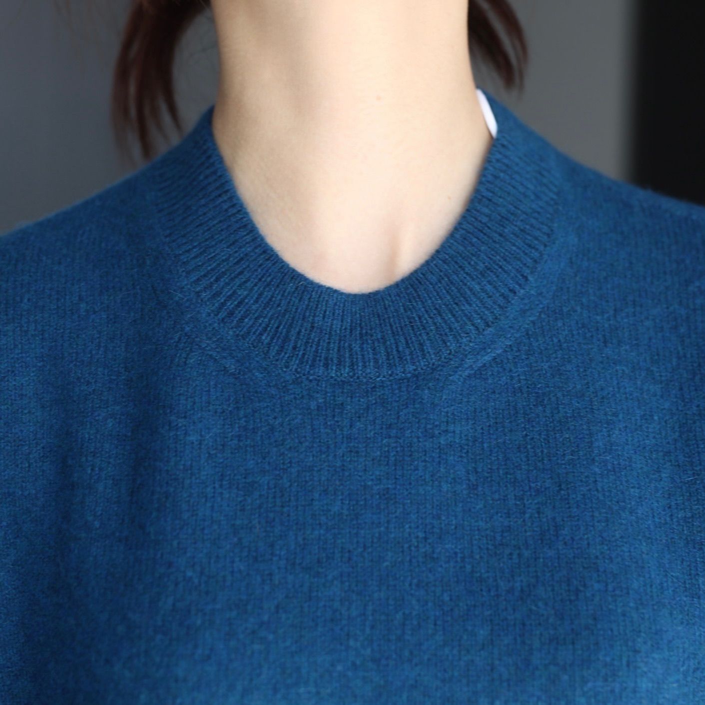 【残り一点】Cashmere Wholegarment Crewneck Sweater