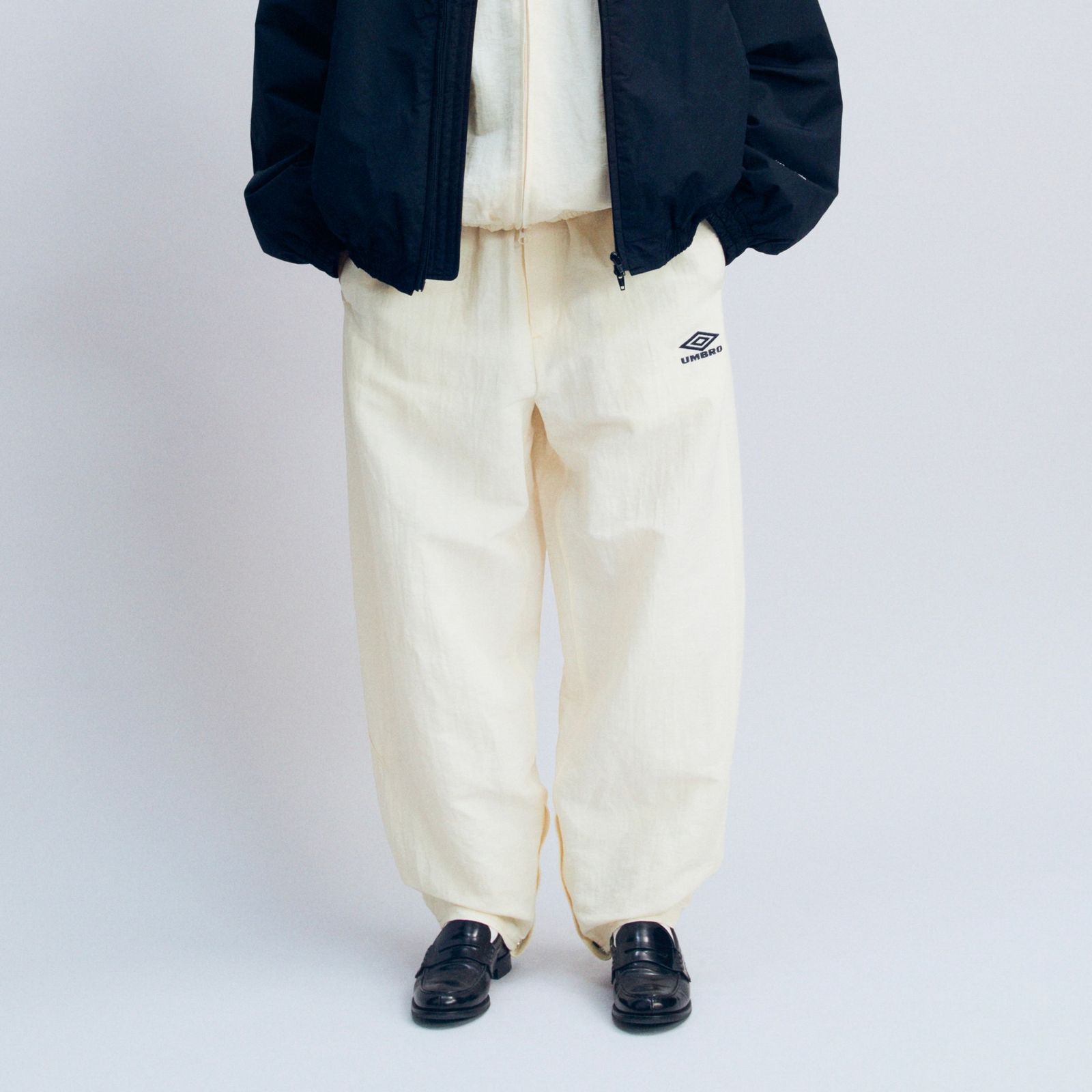 【残り一点】Linen/Nylon Track Trousers