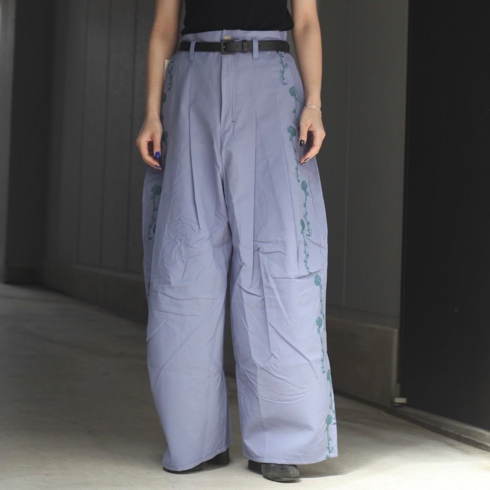 【残り一点】Hi Baggy With Embroidery