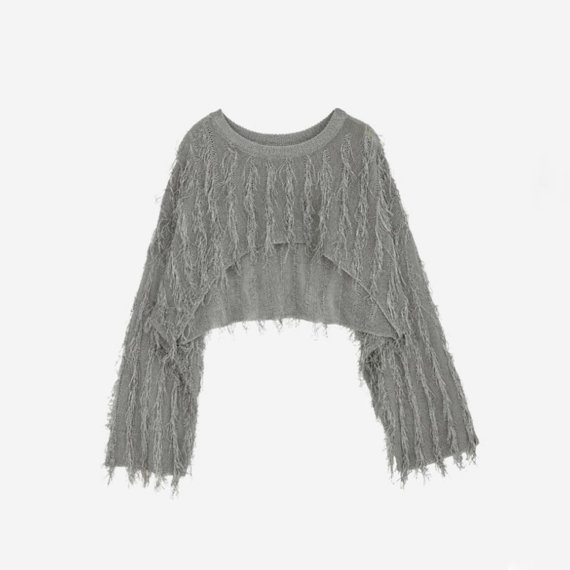 【残り一点】Bright Loop Fringe Short Tops