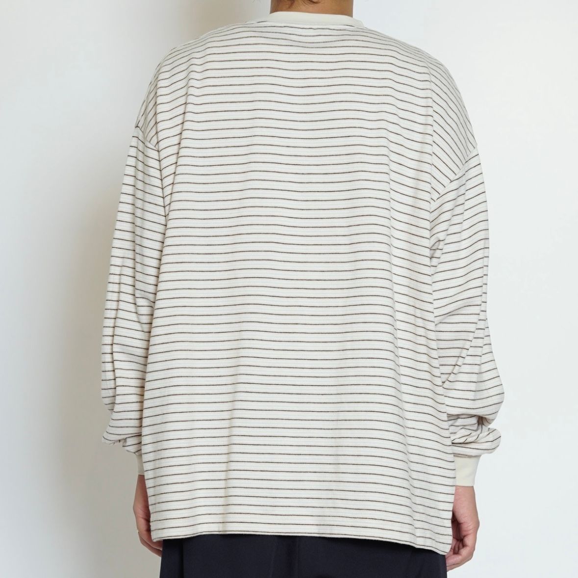 【残りわずか】Border Wide L/S Tee